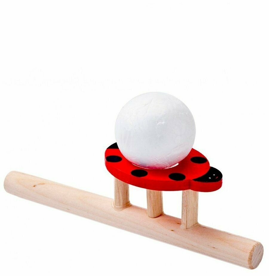фото Тренажер аэробол для развития речевого дыхания "Божья коровка" Bradex / Развивающие игрушки от 3 лет / Логопедические игры