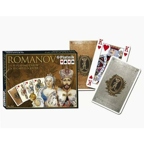 Карточный набор, Династия Романовых, 2х55 листов набор открыток династия романовых