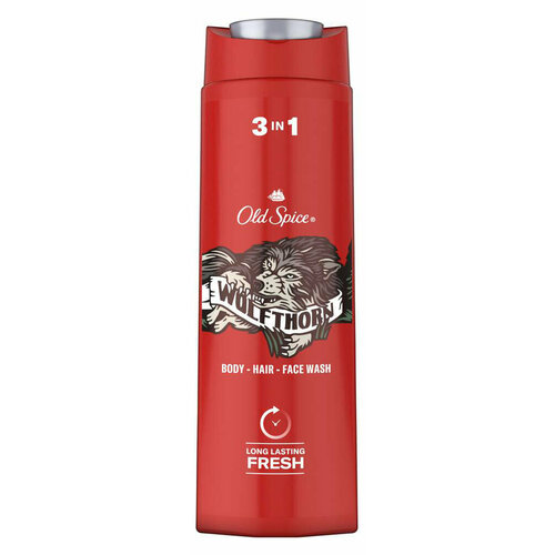 Гель для душа Old Spice Wolfthorn Дикий аромат, 400 мл