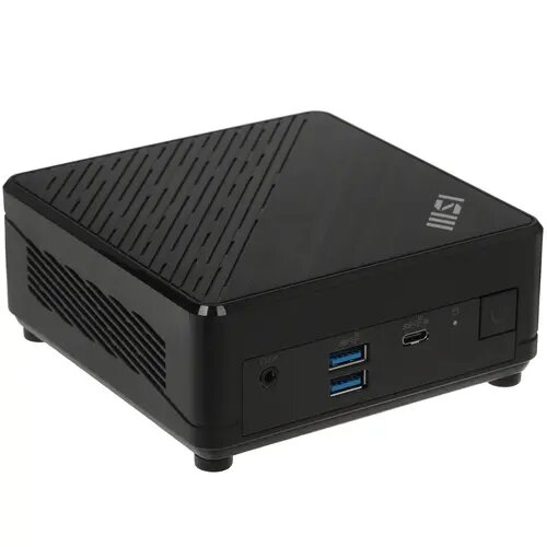 Неттоп MSI Cubi N ADL-019RU  Intel Processor N100 800 МГц 4Gb RAM 128Gb SSD Wi-Fi BT W11Pro черный (9S6-B0A911-071)