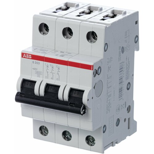 3 полюсный ABB SH203-C 50А 6kA