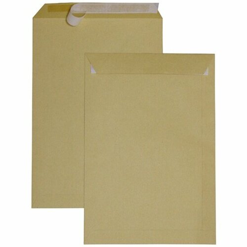 Пакет Бюрократ 391157250 B4 250x353x40мм силиконовая лента крафт 130гм2 расширение pack25pcs 1140₽