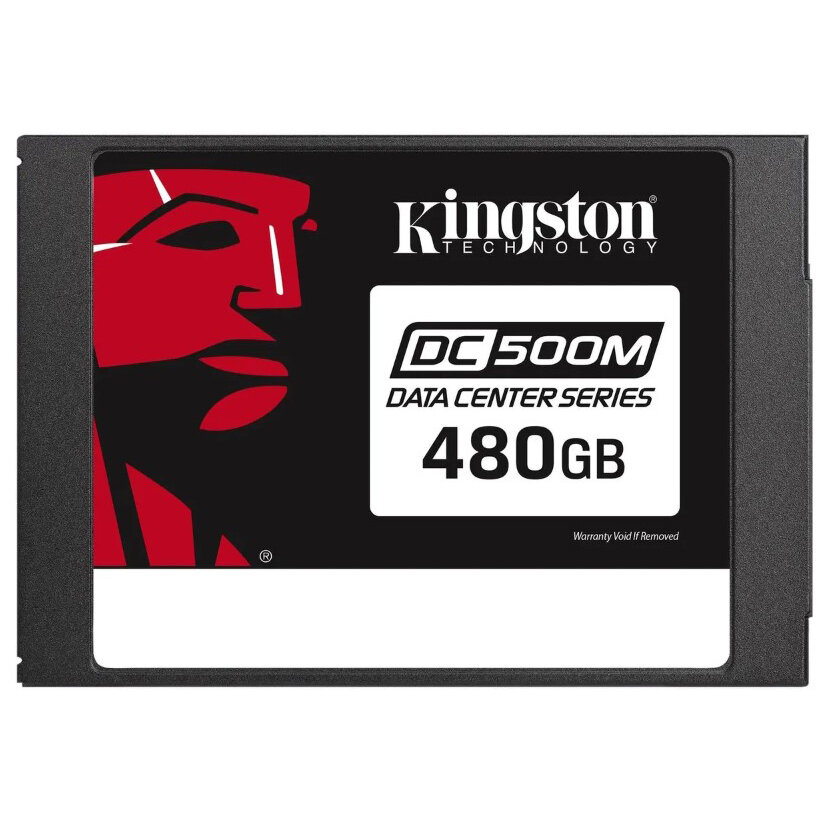 Твердотельный накопитель Kingston Enterprise SSD 480GB DC600M 2.5" SATA 3 R560/W470MB/s 3D TLC MTBF 2M 94 000/41 000 IOPS 876TBW (Mixed-Use) 3 years (SEDC600M/480G) - фото №3