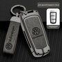 Чехол-брелок для автомобильного ключа Volkswagen VW Passat B7/ CC 2011-17 металлический