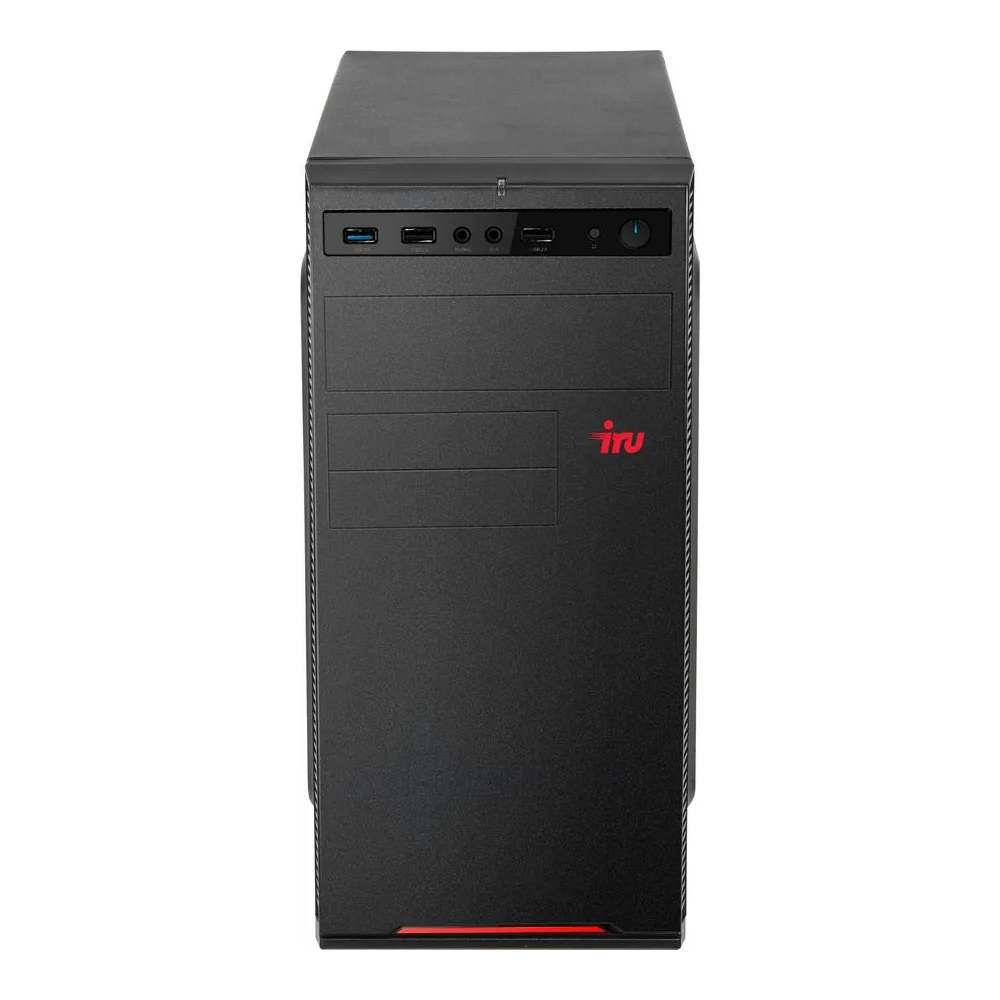 Компьютер Iru Home 510B5SE MT/i5-11400 (2.6)/8GB/SSD 240GB/UHD/Free DOS/черный