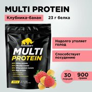 Многокомпонентный протеин PRIMEKRAFT Multi Protein Клубника-Банан, 900 г