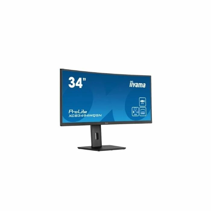 Монитор LCD 34" UWQHD IPS, 3440 x 1440, 300 cd/m, 0,4ms, HDMI, DisplayPort, Speakers, USB-HUB 2x 3.0 IIYAMA - фото №11