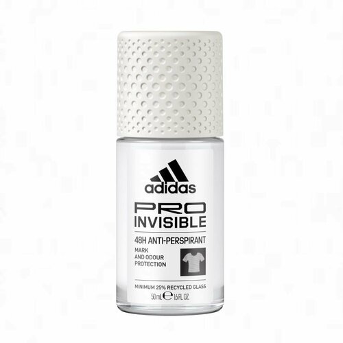 Дезодорант Adidas PRO INVISIBLE шариковый антиперспирант мужской 48H, 50 мл (Финляндия)