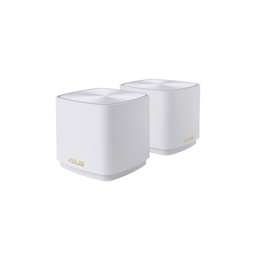 Wi-Fi роутер ASUS XD5 (W-1-PK)//2 access point, 802.11b/g/n/ac/ax, 574 + 1201Mbps, 2,4 + 5 gGz, white ; 90IG0750-MO3B40