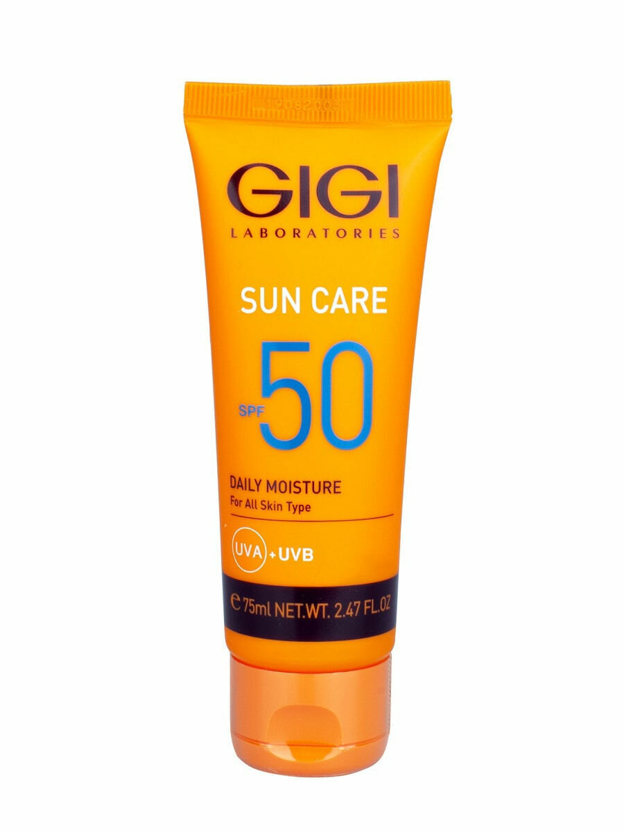 GIGI (Джи Джи) Солнцезащитный крем Sun Care Daily Moisture SPF 50, 75 мл