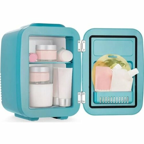 Холодильник для косметики Kitfort КТ-3163-2 темно-бирюзовый 460000₽