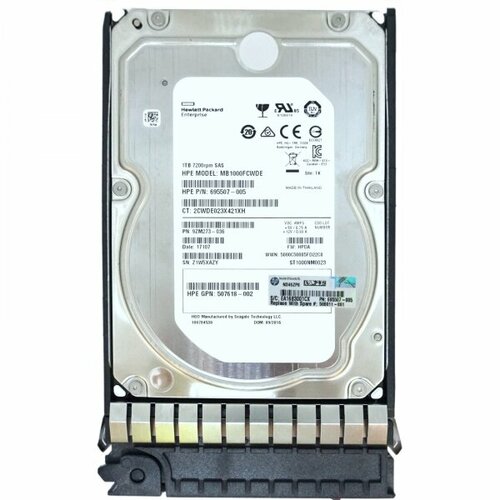 Жесткий диск HP 695507-005 1Tb Fibre Channel 35 HDD 7337000₽