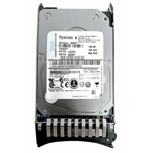 Жесткий диск IBM CA07069-B20900BA 146Gb 15000 SAS 25 HDD 1257500₽