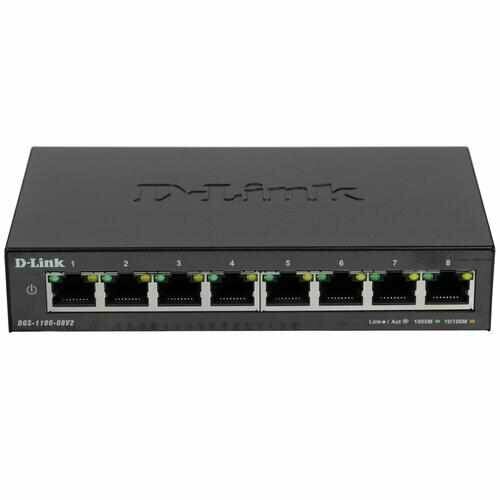 Коммутатор D-Link DGS-1100-08V2 879800₽