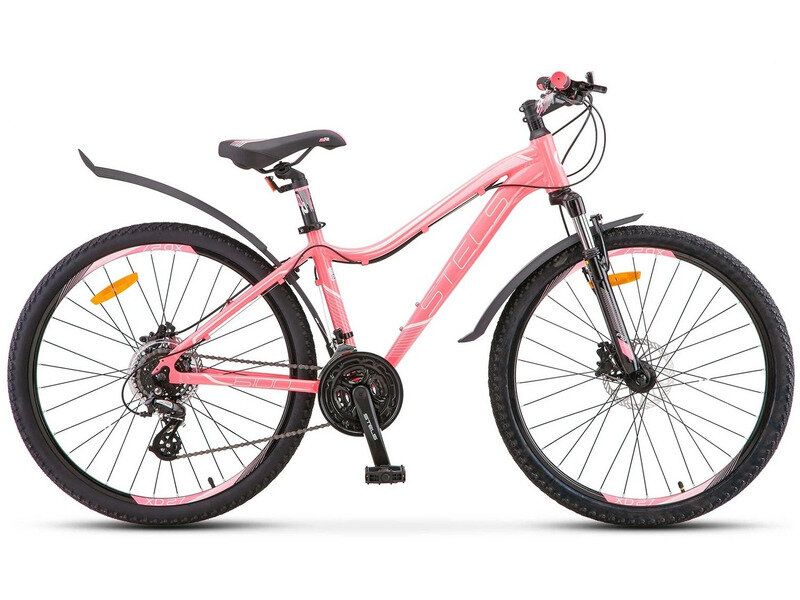 Женский велосипед Stels Miss 6100 D 26 V010, год 2023, цвет Красный, ростовка 17
