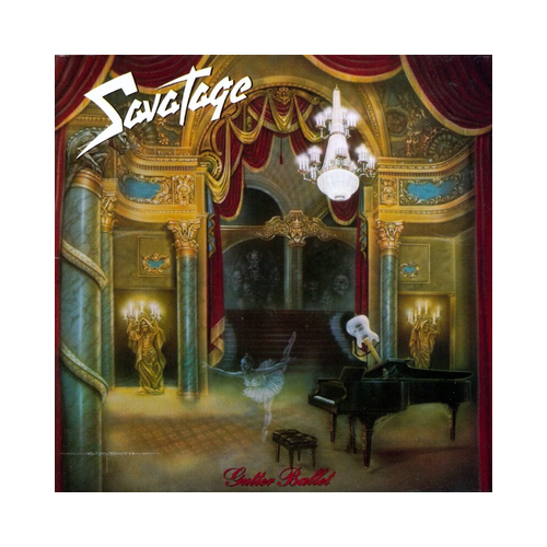 Savatage - Gutter Ballet, 1LP+10 GATEFOLD, SILVER LP