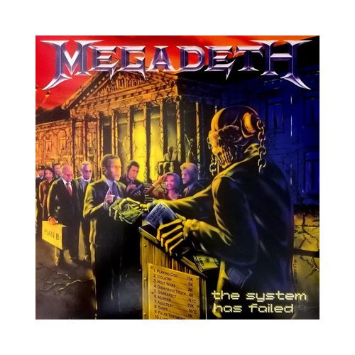 Megadeth - The System Has Failed, 1xLP, BLACK LP
