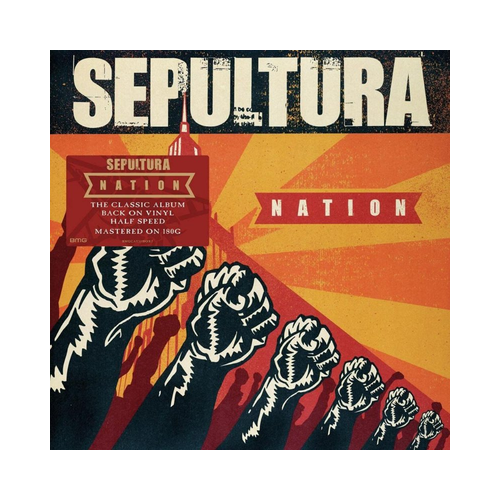 Sepultura - Nation, 2LP Gatefold, BLACK LP виниловые пластинки roadrunner sepultura nation 2lp