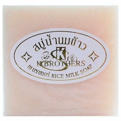 Мыло для лица с рисовым молочком K.Brothers Rice Milk Soap 60g