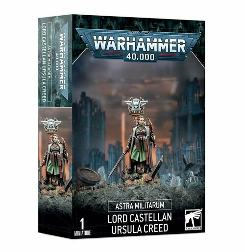 Набор миниатюр Warhammer 40000 Astra Militarum Lord Castellan Ursula Creed