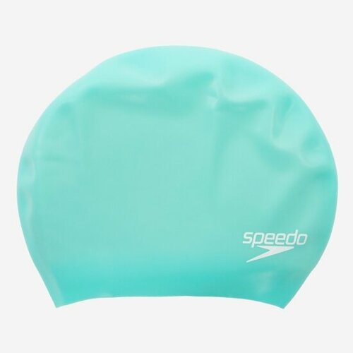 Шапочка для плавания SPEEDO LONG HAIR CAP SPEARMINT, мятный (размер 52 58)