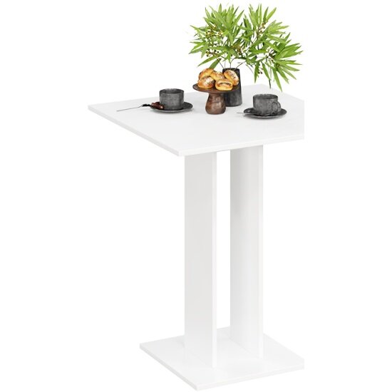 фото Стол обеденный трия Анкона Тип 1 Белый/Белый