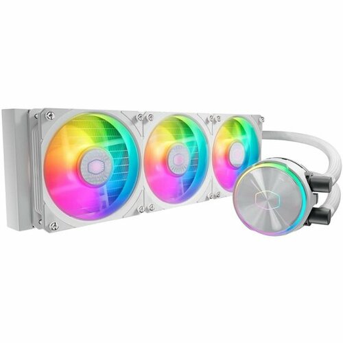 СВО для процессора Cooler Master MasterLiquid PL360 Flux White Edition MLY-D36M-A23PZ-RW сво комплект водяного охлаждения jonsbo hxw 360 argb white lga 2011 1700 1200 115x am4