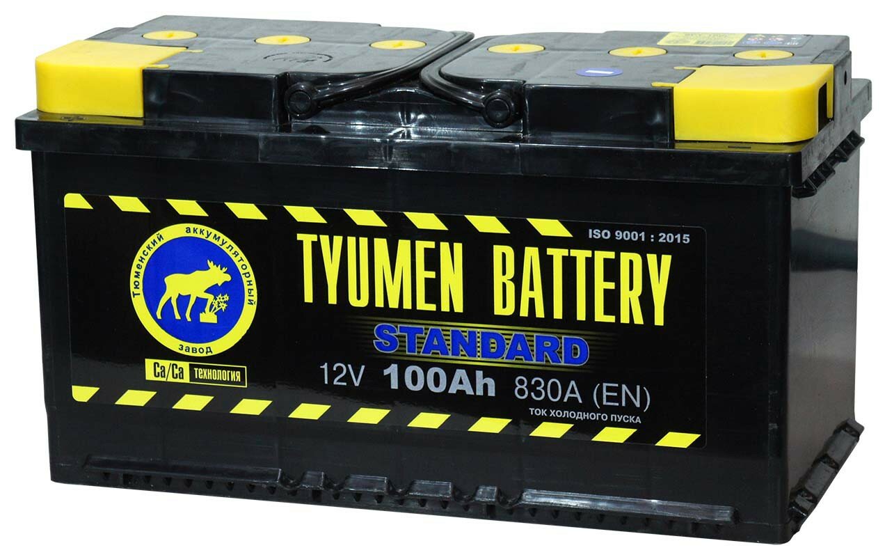 Аккумулятор Тюмень (Tyumen Battery) Standard 100 ач оп