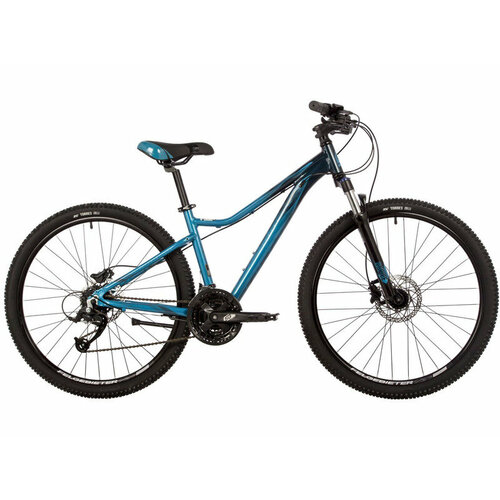 Женский велосипед Stinger Laguna Pro 26, год 2023, цвет Синий, ростовка 15 женский велосипед rush hour 26 lady 515 disc st красный рама 15 21 скорость