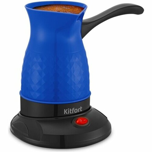 Кофеварка-турка Kitfort КТ-7130-3 набор для кофе турка с посеребренной ложкой
