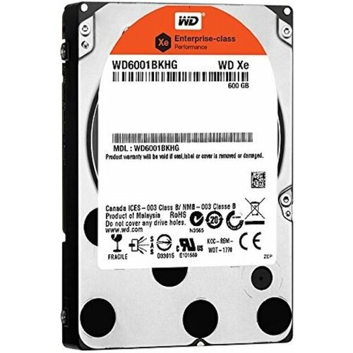 Жесткий диск Western Digital WD6001BKHG 600Gb SAS 25 HDD 1814000₽