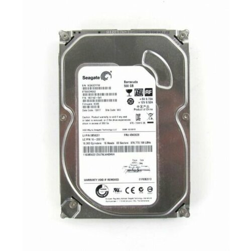 Жесткий диск Lenovo 45K0629 500Gb 7200 SATAIII 3.5