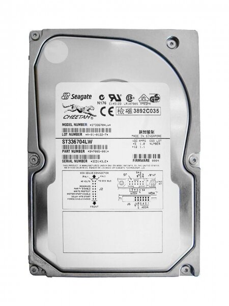 Жесткий диск Seagate 9N7005 36,7Gb U160SCSI 3.5" HDD
