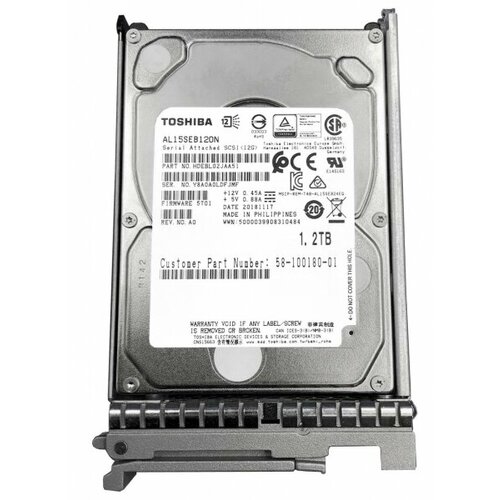 Жесткий диск Cisco 58-100180-01 1,2Tb 10000 SAS 2,5