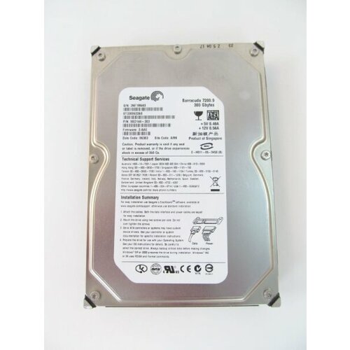Жесткий диск Seagate 9BD144 300Gb 7200 SATAII 35 HDD 491000₽