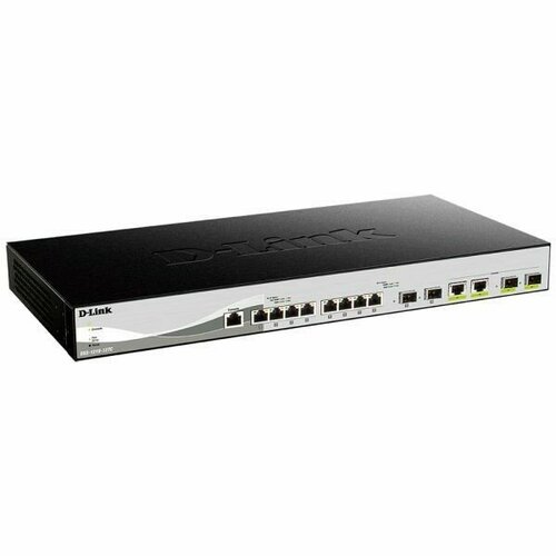 D-Link Сетевое оборудование DXS-1210-12TC B1A PROJ Настраиваемый L2 коммутатор с 8 портами 10GBase-T 2 портами 10GBase-X SFP и 2 комбо-портами 9010900₽