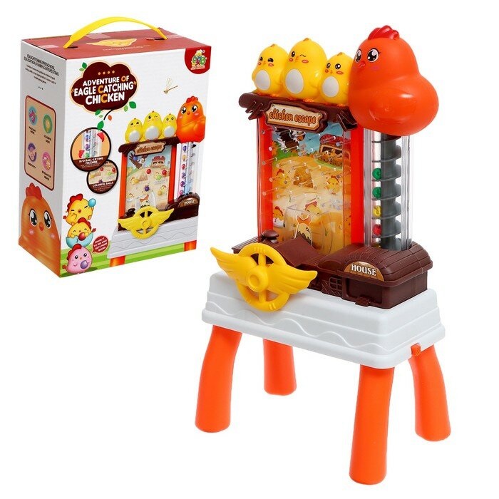 фото Sima-land Развивающий столик «Весёлый курятник»