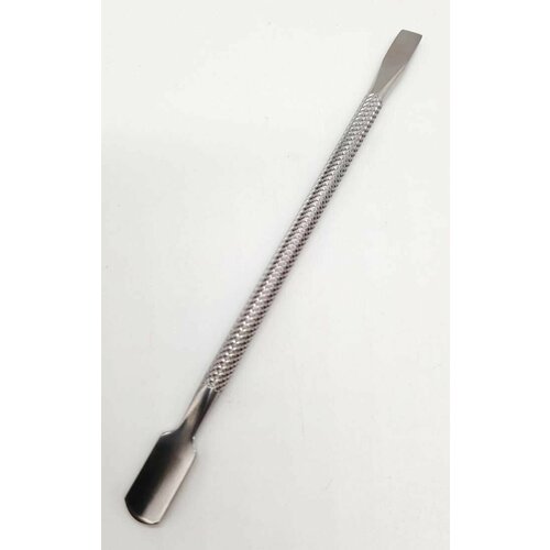 Палочка для маникюра - Пушер №3, серебристый цвет, длина 12,7 см, 1 шт