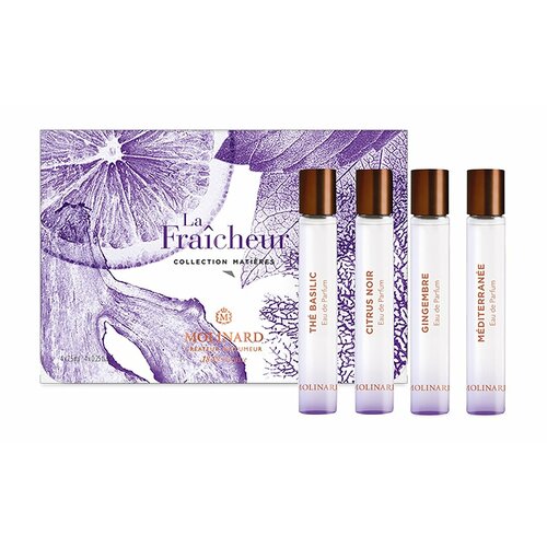 MOLINARD La Fraicheur Набор роликовых парфюмерных вод унисекс, 4х7,5 мл