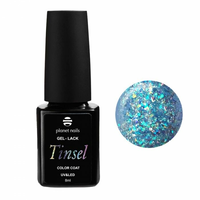 Гель-лак Planet Nails, Tinsel №958