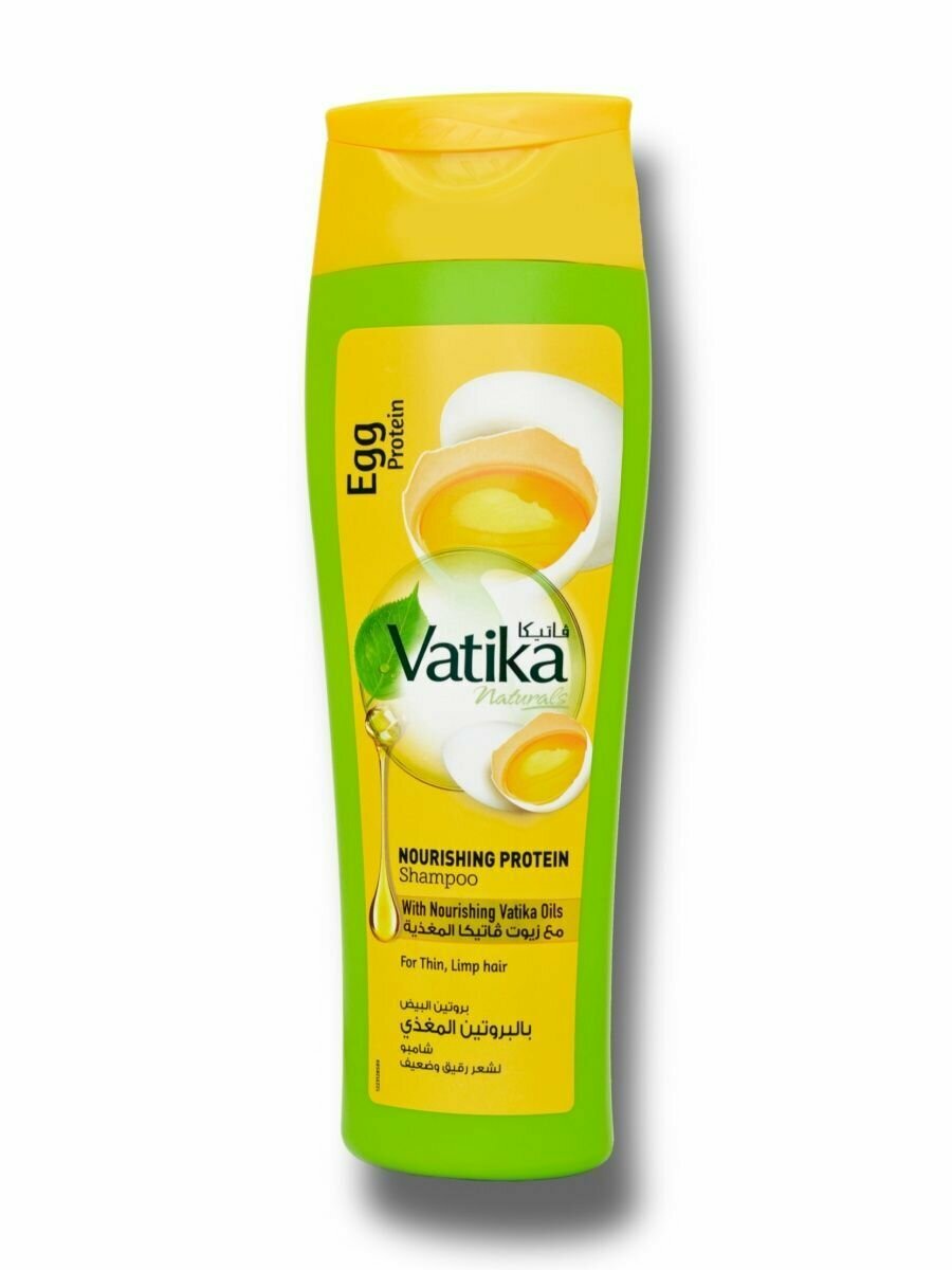 Dabur Vatika, Шампунь для волос Naturals Egg Protein - Яичный 200мл