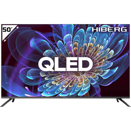 Телевизор QLED Hiberg QLED 50Y Smart TV 4K