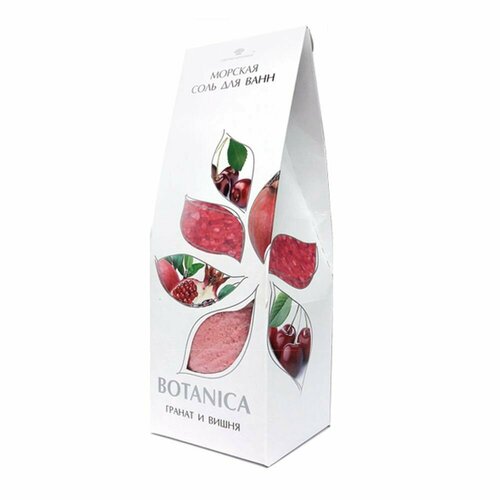 Соль для ванн BOTANICA гранат и вишня