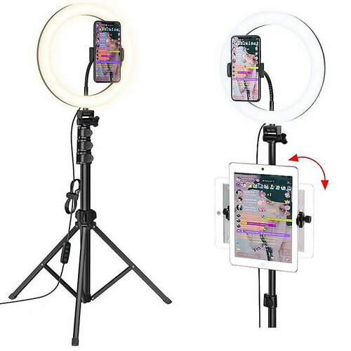 Видеосвет Hoco кольцевой LV02 Aesthetic со стойкой 290000₽