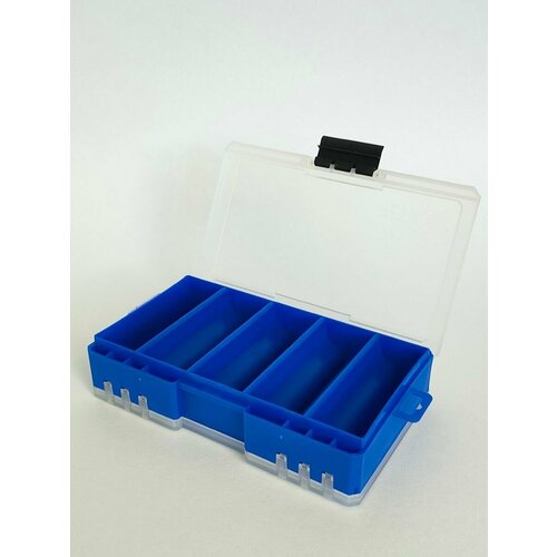 Бокс для хранения воблер, 10 ячеек, двухсторонний 16,5x10x4 см