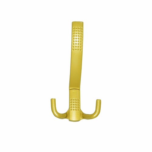 Крючок настенный со скрытым креплением КВС-3 золотой металлик комплект 5 шт