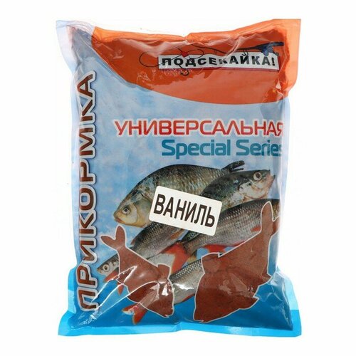фото Прикормка подсекайка готовая с мелассой, ваниль, 1 кг