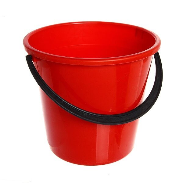 фото Ведро 10 л огородное цветное Ар-Пласт.