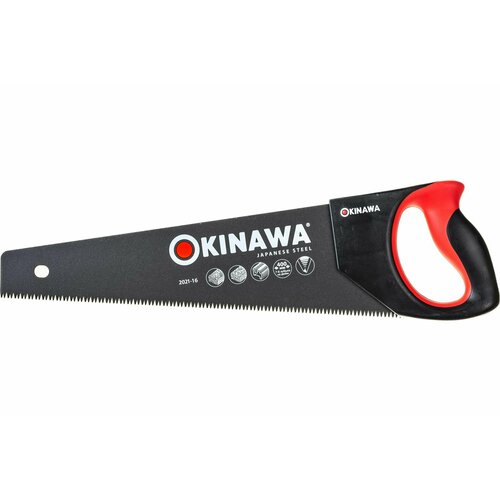 Ножовка по дереву OKINAWA с antistick покрытием 400мм 2021-16