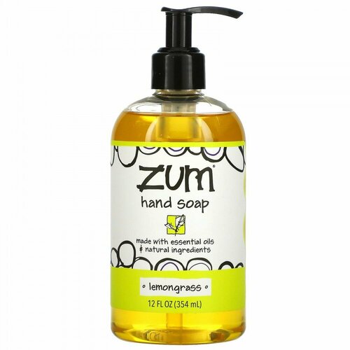 ZUM, Zum Hand Soap, лемонграсс, 354 мл (12 жидк. Унций)